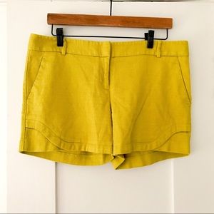 The Limited Mustard Yellow Shorts